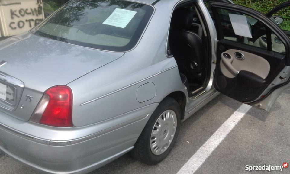 ROVER 75 srebrny podkarpackie Krosno