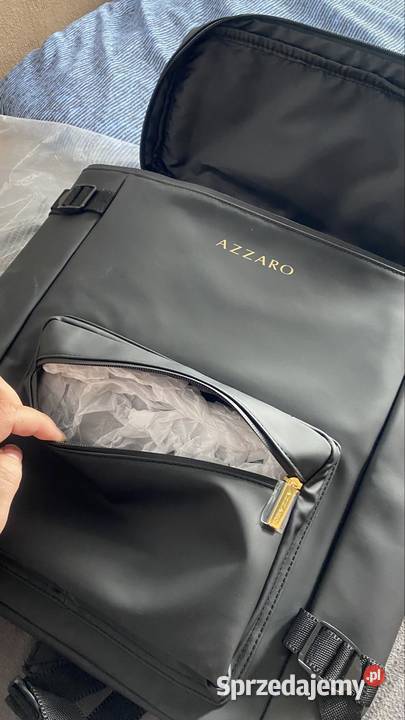 Plecak Azzaro Gold Logo Black SportTravel opolskie
