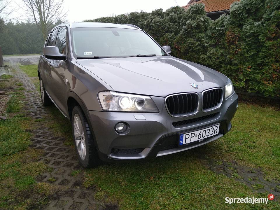 BMW X3 xDrive20d garażowany wielkopolskie Piła