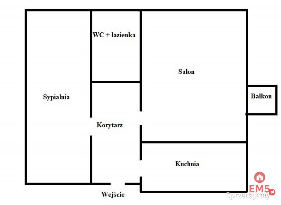 Mieszkanie 47m2 2pokojowe Suwałki Mieszkania
