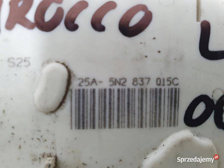 ZAMEK DRZWI LEWY PRZÓD VW SCIROCCO 5N2837015C osobowe Zamki, wkładki i kluczyki