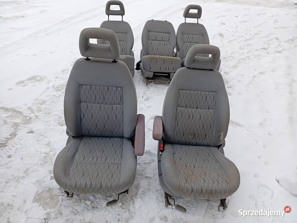 Ford Galaxy fotele przód tył komplet 5 sztuk osobowe warmińsko-mazurskie Iława