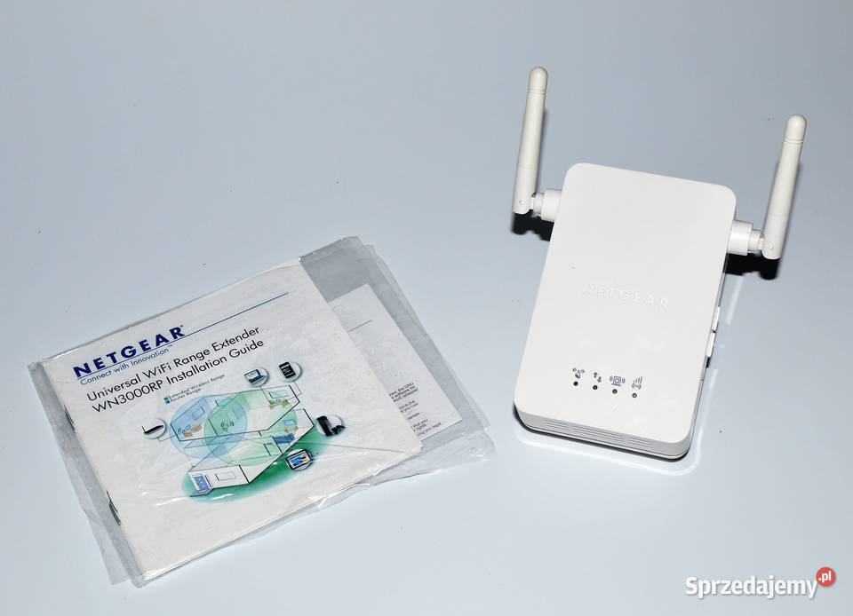 Netgear Wzmacniacz Sygnału Wifi WLAN Extender WN3000RP Warszawa ...