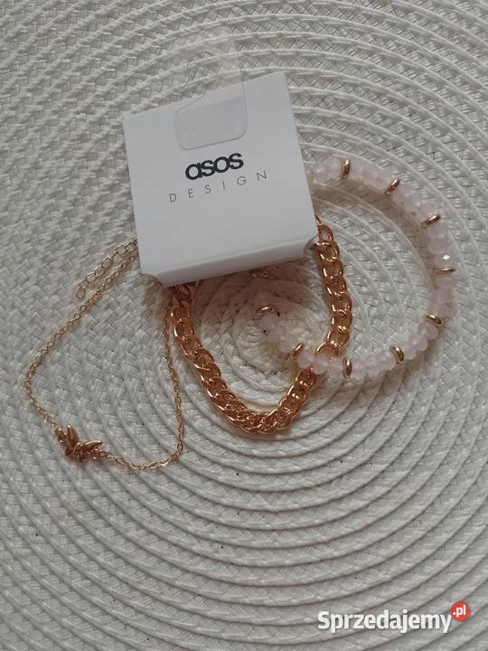 ASOS Zestaw bransoletek 3 x bransoletka z małopolskie Kraków