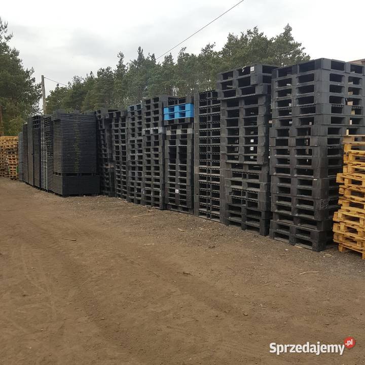 Palety plastikowe różne rozmiary Ławnica