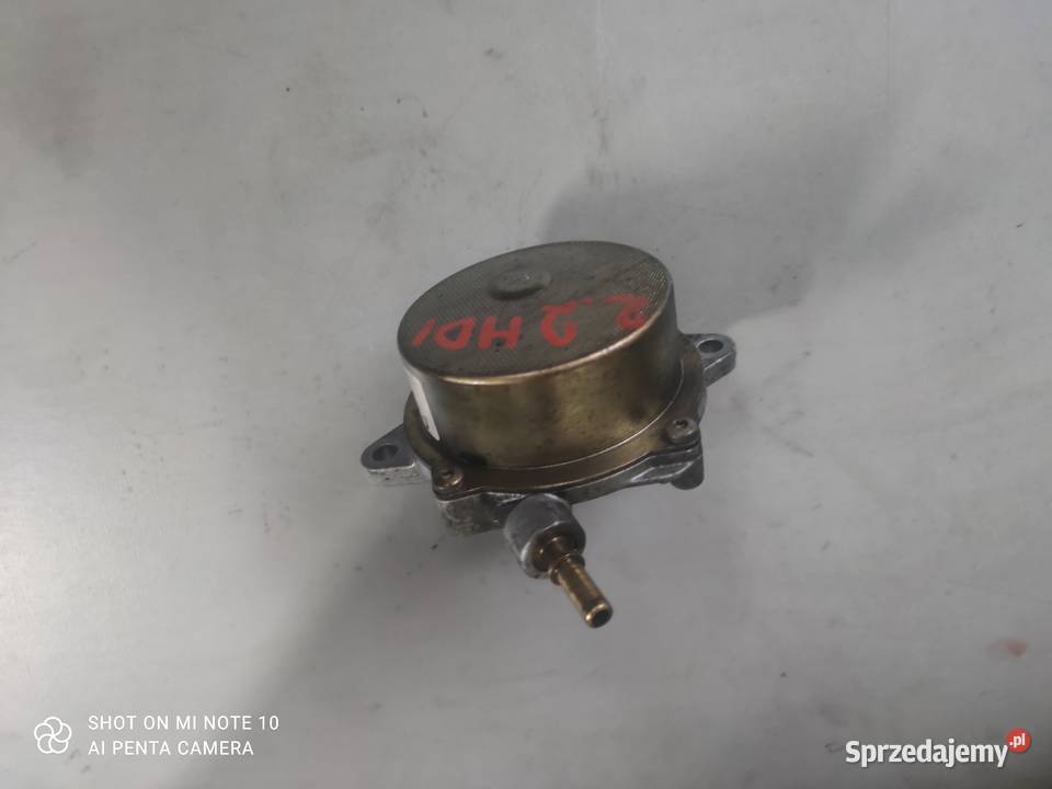 Pompa Vacum Peugeot 20 HDI 9645141380 osobowe Silniki i osprzęt Suchedniów