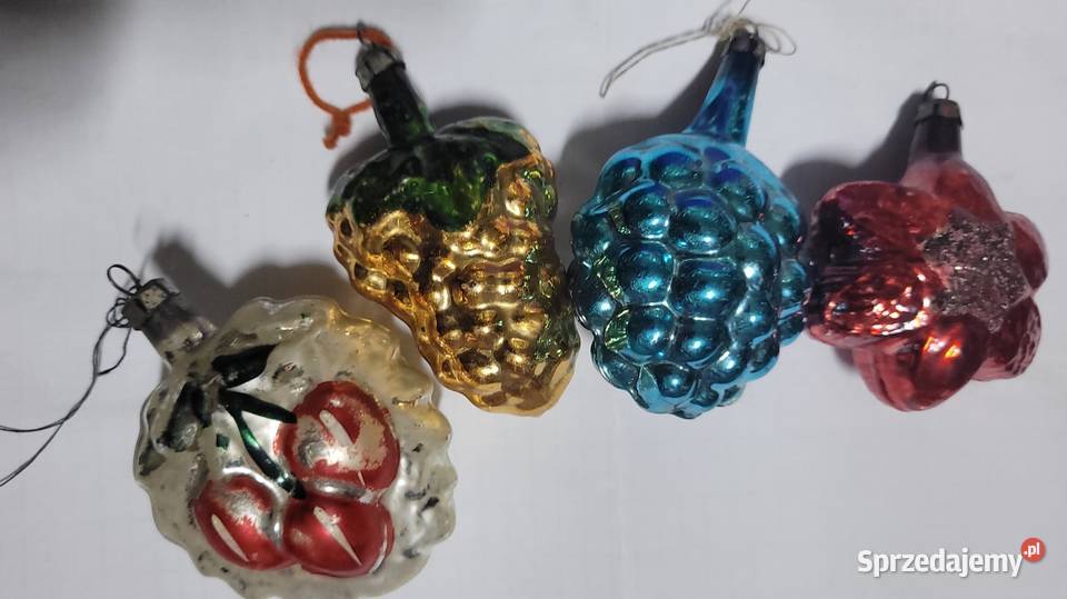 Bombki szklane Ciechanowiec sprzedam