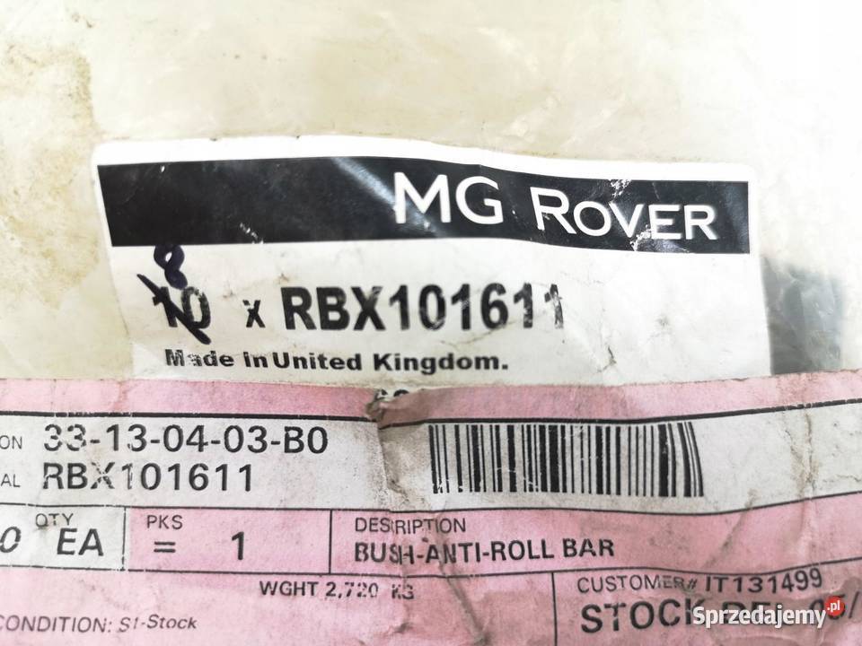 GUMA STABILIZATORA PRZÓD ROVER 400 45 9505 ORI