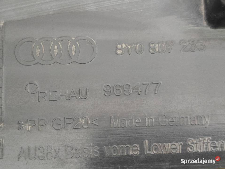 Osłona Płyta pod Zderzak Audi A3 8V Lift sprzedam