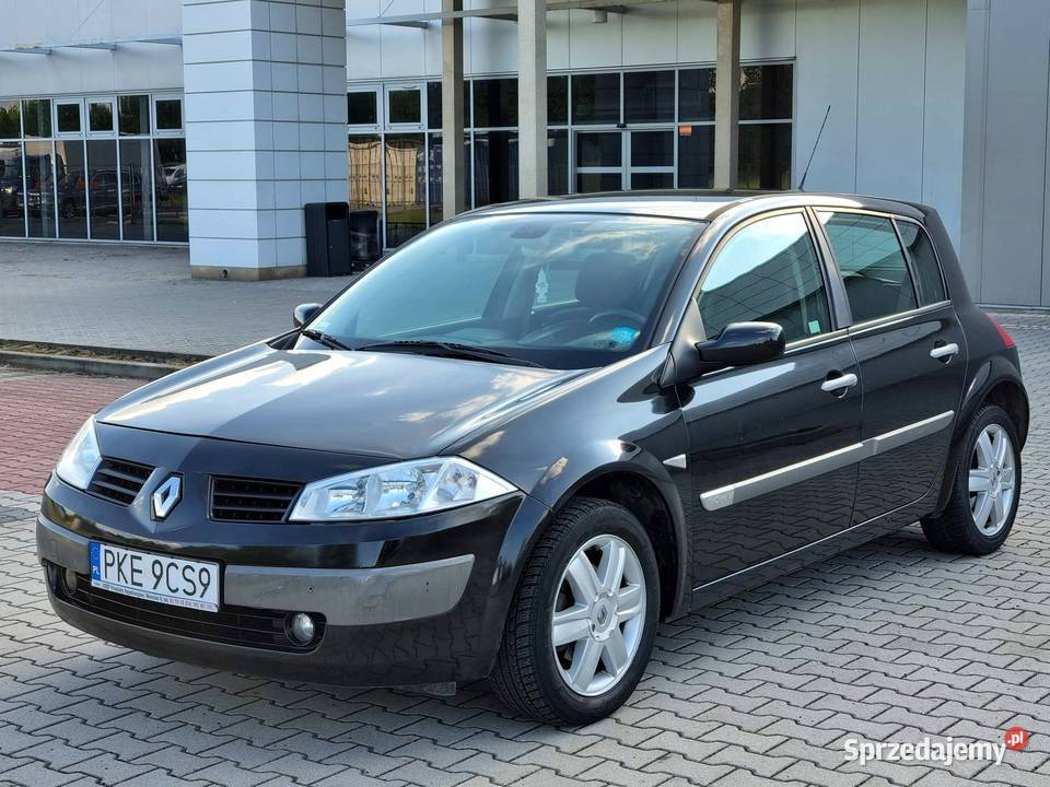 Renault Megane 2 16 16V CLIMATRONIC Niski Rok produkcji 2004 Samochody osobowe łódzkie Zduńska Wola