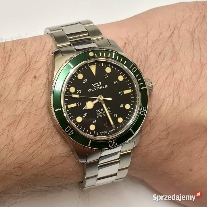 GLYCINE GL0404 Combat SUB Zegarek męski AUTOMAT Warszawa sprzedam
