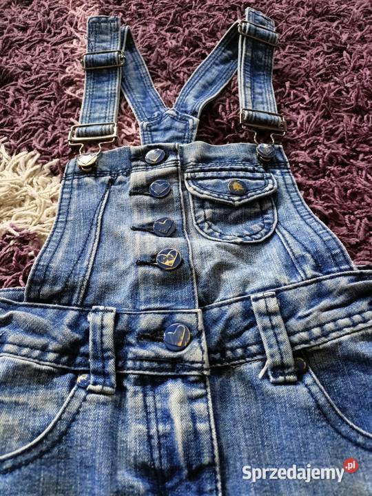 Spodenki ogrodniczki rozmiar 128 Odzież Włocławek