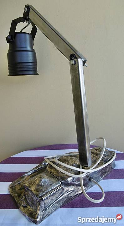 Lampa metalowa oryginalna na biurko E 27 Ostrów Wielkopolski