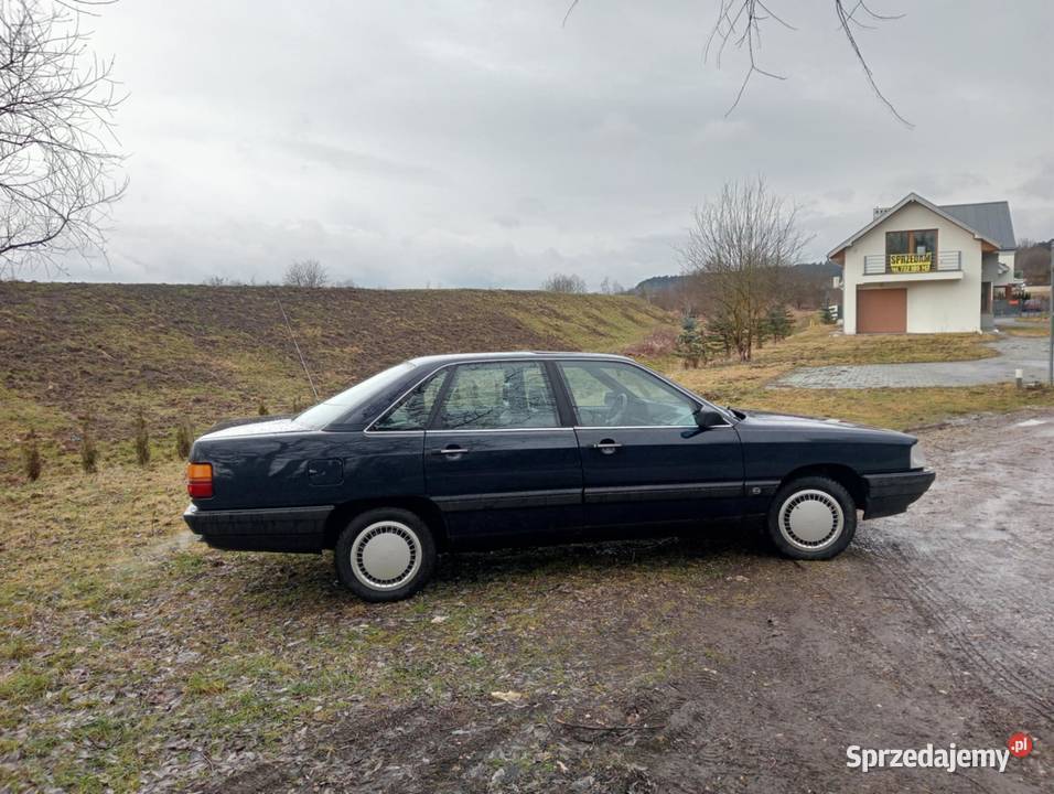 Audi 100 C3 18 90 1986r Zabytek Żółte blachy nieuszkodzony