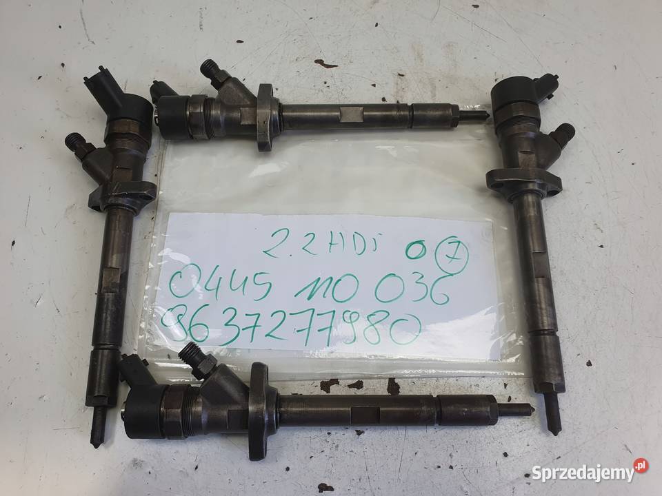 WTRYSKIWACZ Citroen C5 I 22 HDI PALIWA Wtrysk lubelskie Chełm