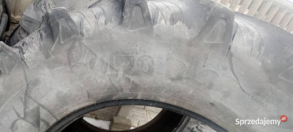 sprzedam oponę 52070 E34 4806528 42070r 24 Opony rolnicze Trębaczew