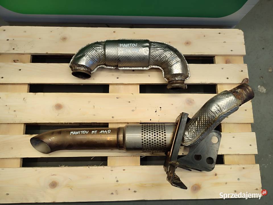 Tłumik rury DPF MANITOU MT 1440 Wilkowo sprzedam