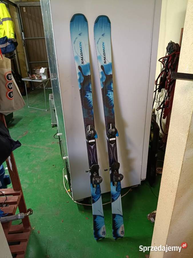 Narty zjazdowe salomon 165cm siam no5