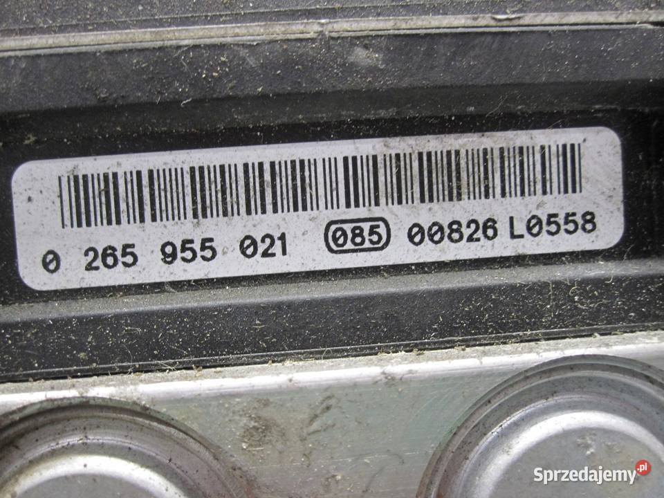 VW POLO V 11r pompa ABS 0265955021 6R0907379AJ osobowe Pompy hamulcowe