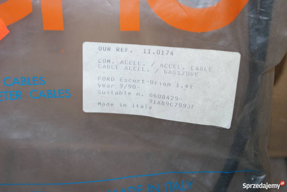 LINKA GAZU FORD ESCORT V GAL 199007199212 Białobrzegi sprzedam