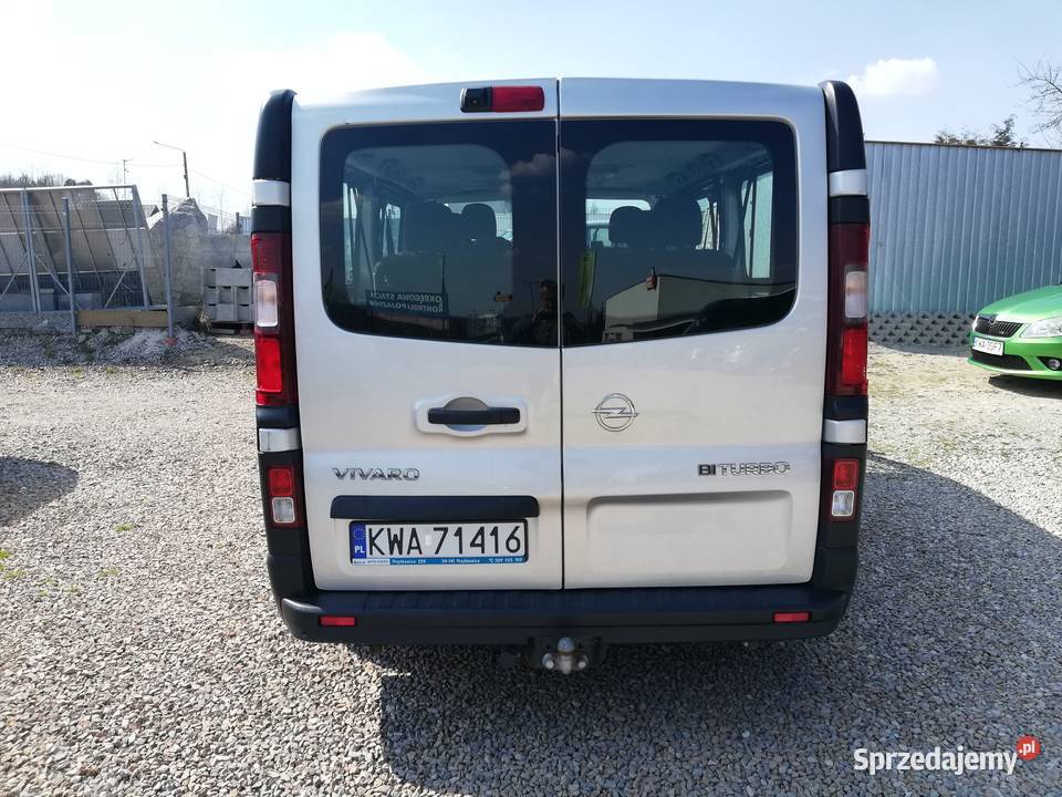 Opel Vivaro II 9osobowy6drzwiowy komputer pokładowy Kalwaria Zebrzydowska