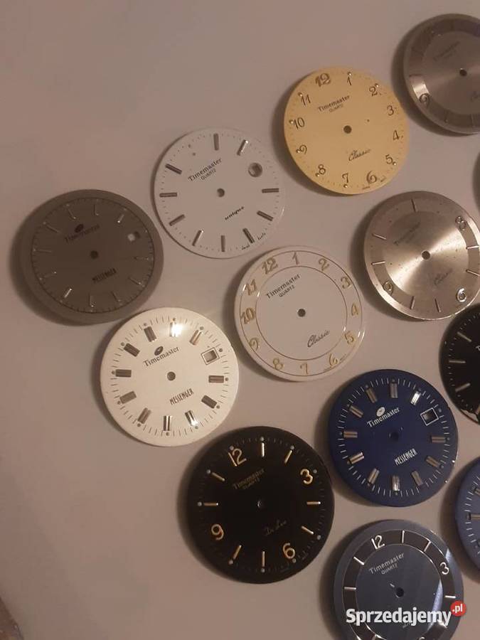 TARCZE DO ZEGARKÓW TIMEMASTER ZESTAW 15 SZTUK Szczecinek