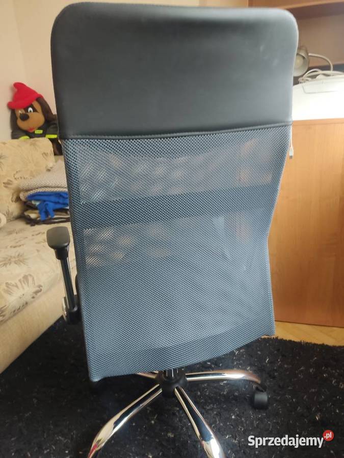 Fotel obrotowy czarnoszary Białystok