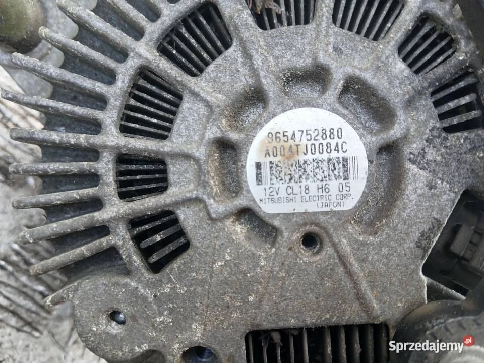 Alternator Citroen Peugeot 20 HDI 9654752880 Radłów