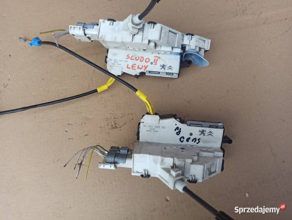 EXPERT II JUMPY II SCUDO II Zamek lewy przód Bolesławiec