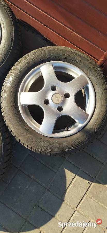 Alufelgi z oponami letnimi 4x108 peugeot citroen Kozienice