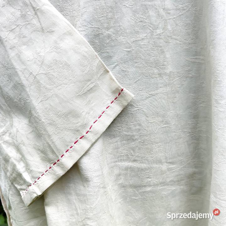 Nowa tunika indyjska złamana biel żakard M 38 Szczecin