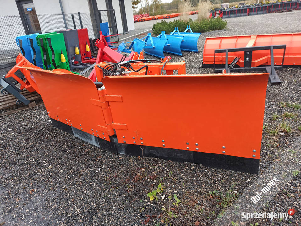 Pług do śniegu składany strzałka Metal technik Opole sprzedam