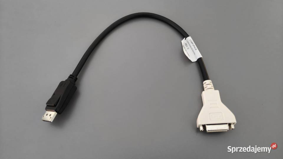 Adapter przejściówka kabel DP DisplayPort do DVI Kraków sprzedam