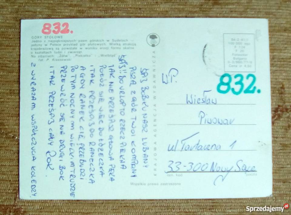 GÓRY STOŁOWE W SUDETACH ŻÓŁW PIEKIEŁKO I