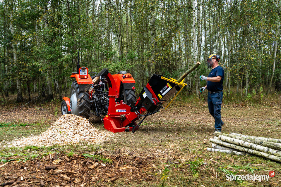 Rębak tarczowy REMET RT630R rolka hydraulincza Łowisko