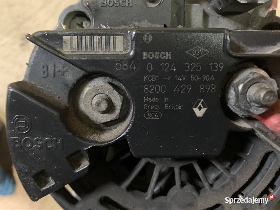 8200429898 alternator renault modus renault clio Szczecin