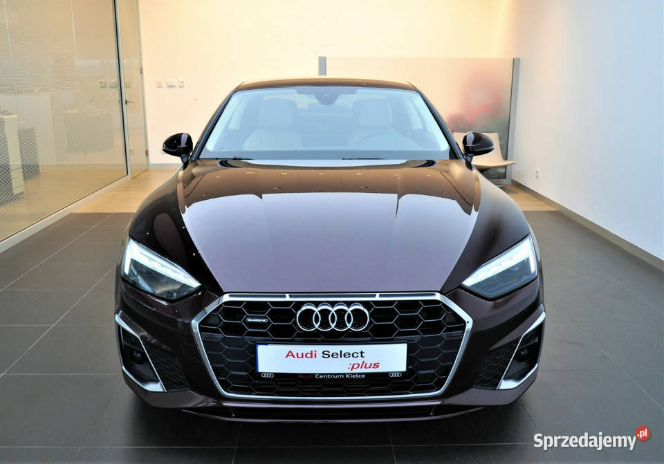 Audi A5 40 TFSI 204 Quattro SLine Stronic BO ASR (kontrola trakcji) Kielce