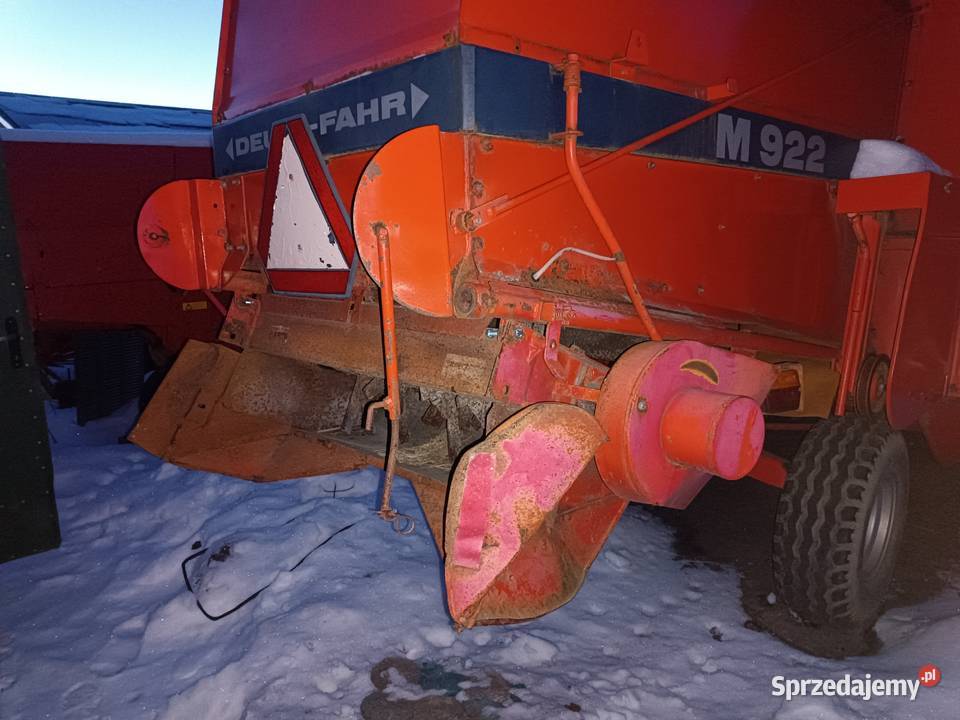 Sieczkarnia kompletna do Deutzfahr m900 922 980 Dragany sprzedam