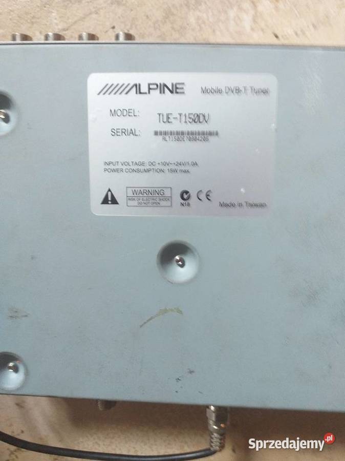 Alpine nawigacja tuner Dv Zielona Góra