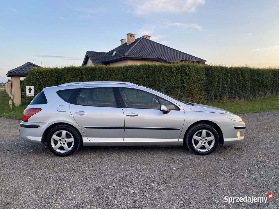 Peugeot 407SW 2004R 20HDI ŁADN BDBStan100Sprawny manualna Zamość