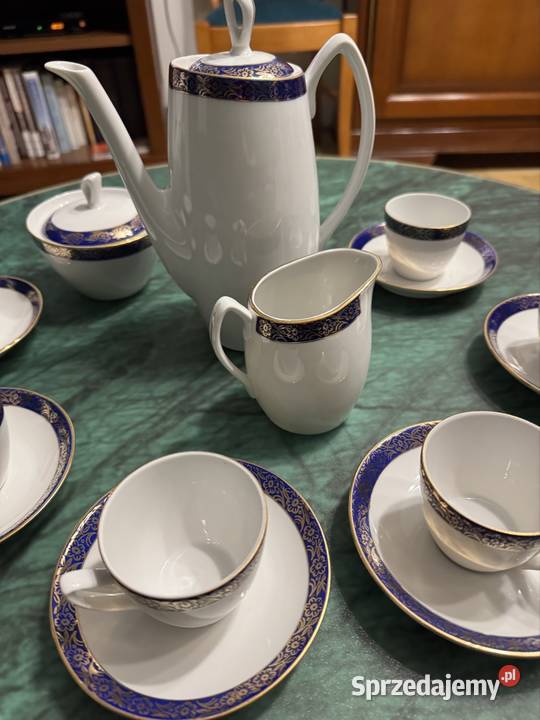 Chodzież antyk porcelanowy serwis kawowy komplet Częstochowa