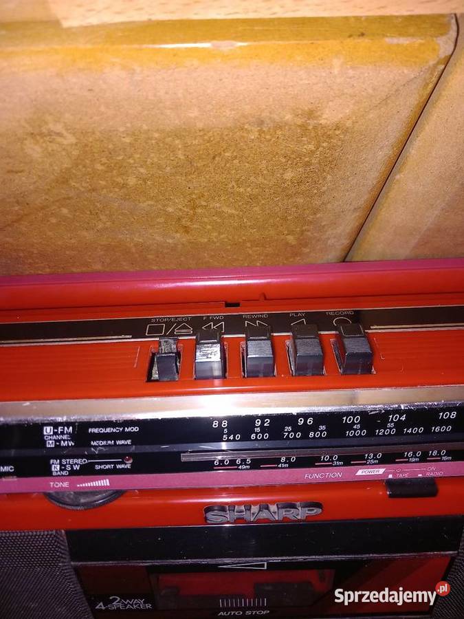Radiomagnetofon Sharp qt 244 HR Łódź