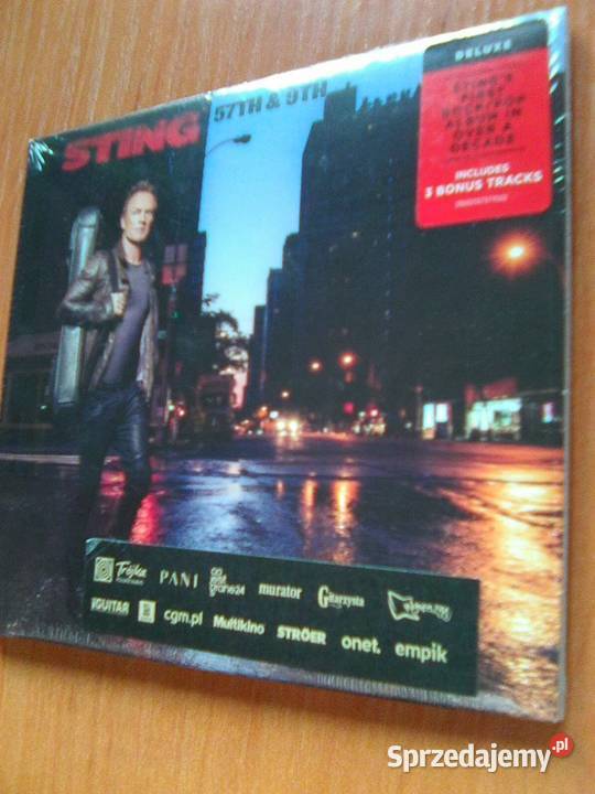 Sting 57TH 9TH DELUXE CD Warszawa