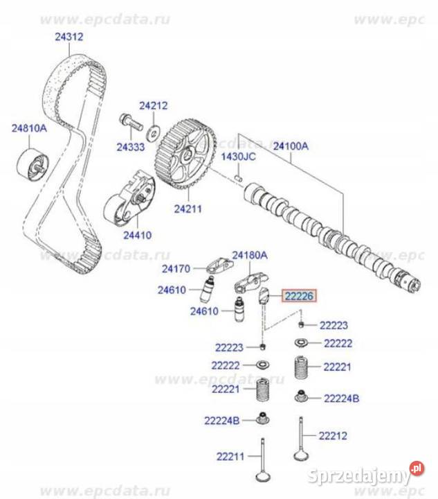 MOCOWANIE ZAWORU SSĄCEGO HYUNDAI MATRIX 01 15 Zawory podciśnienia
