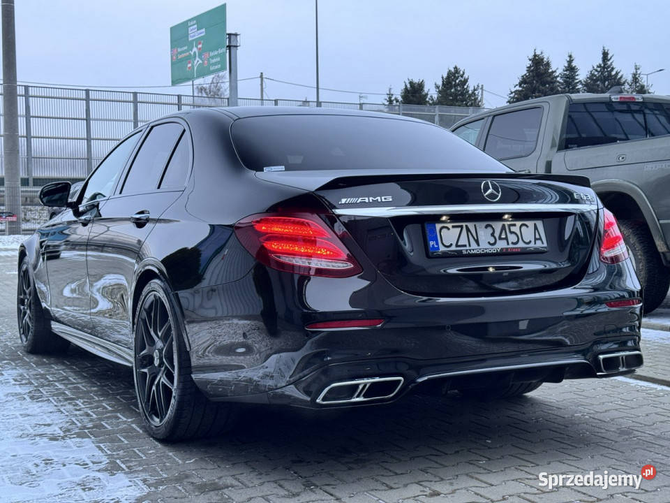 Mercedes E 63 AMG 63S 4 Matic Bezwypadkowy elektrochrom. lusterko wst. małopolskie