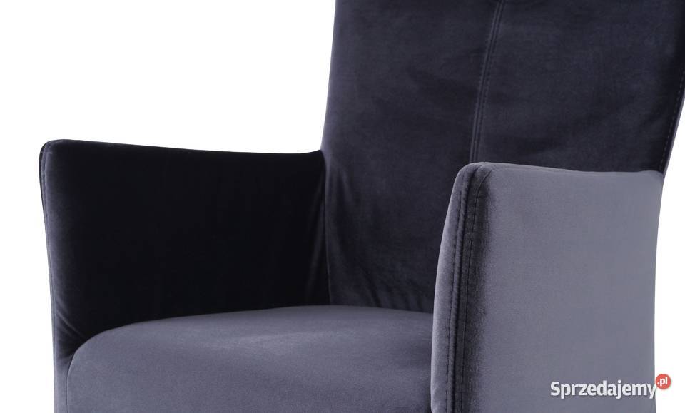 Fotel Kenya Tkanina Nogi drewno dąb Solidne Woźniki