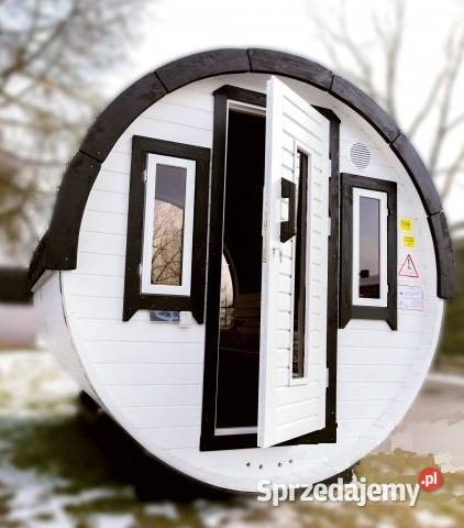 SAUNA BECZKA ogrodowa fińska 2m z piecem I Płock