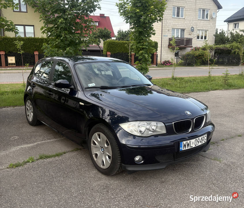 OKAZJA BMW Seria 1 116i E87 2005 16 Benzyna Ostrołęka