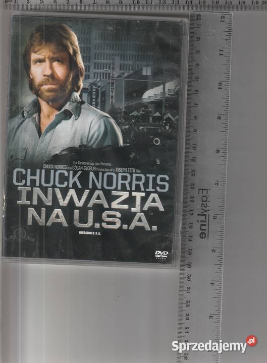 Inwazja na USA Chuck Norris DVD lektor Pruszków
