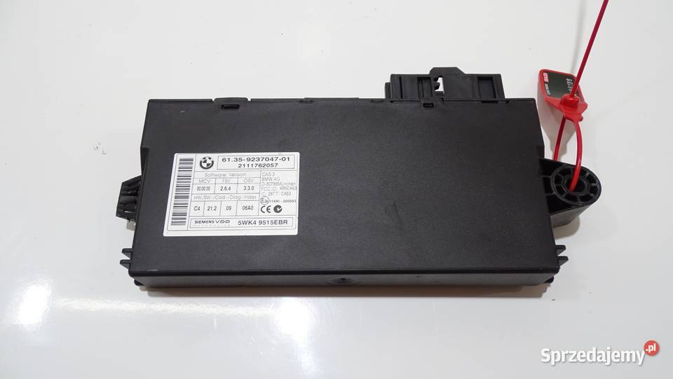 MODUŁ STEROWNIK CAS BMW E81 E90 E91 OE 9237047 Strzyżewice